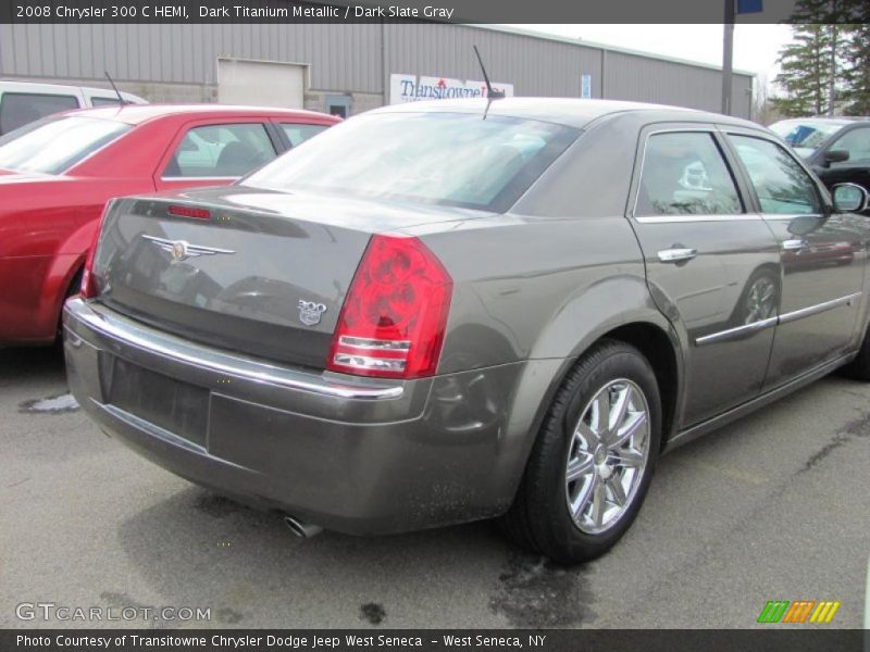 Dark Titanium Metallic / Dark Slate Gray 2008 Chrysler 300 C HEMI