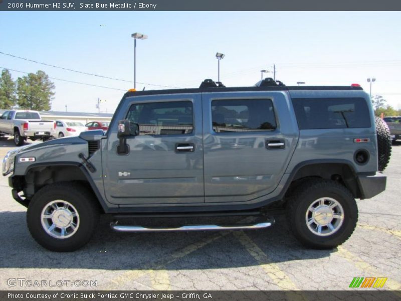 Slate Blue Metallic / Ebony 2006 Hummer H2 SUV
