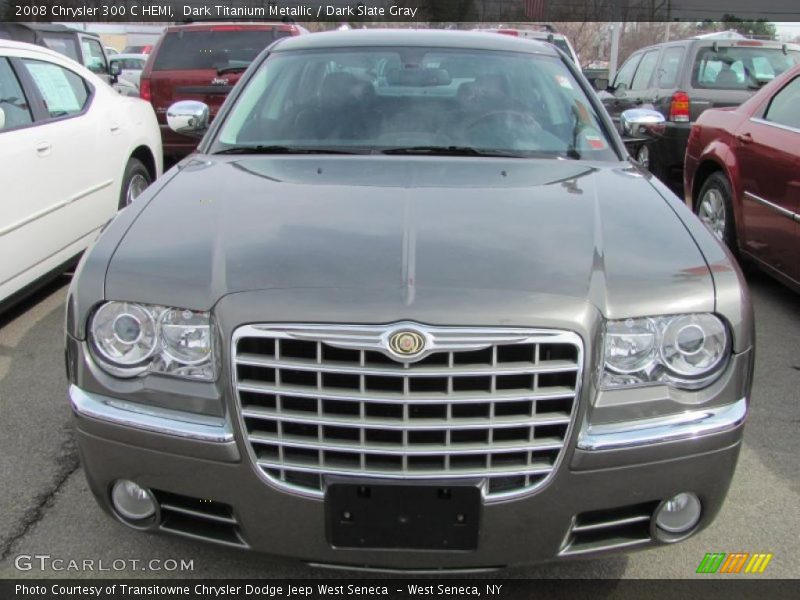 Dark Titanium Metallic / Dark Slate Gray 2008 Chrysler 300 C HEMI