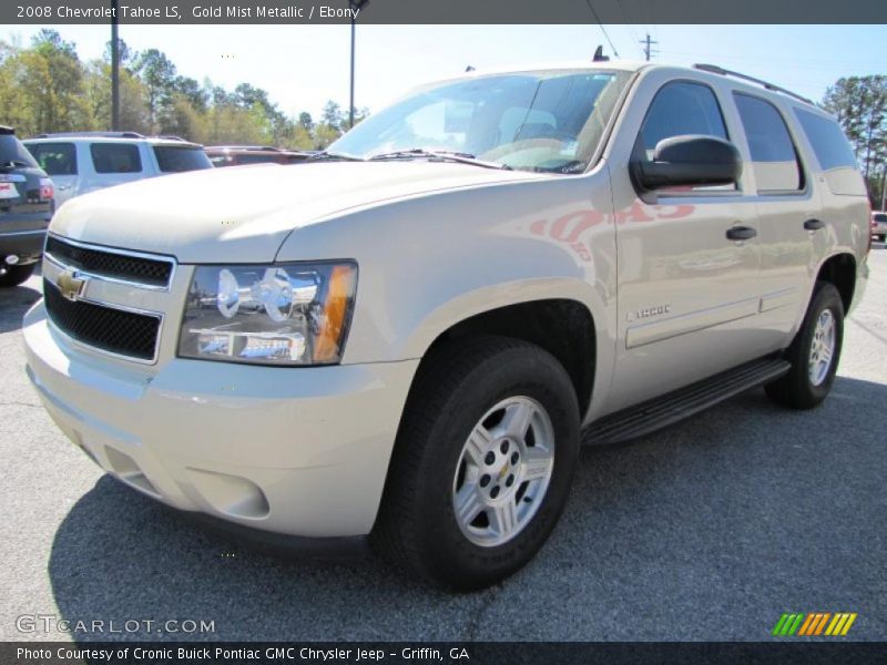Gold Mist Metallic / Ebony 2008 Chevrolet Tahoe LS