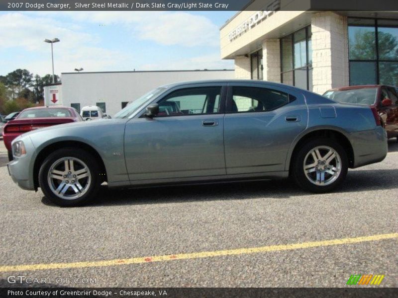 Silver Steel Metallic / Dark Slate Gray/Light Slate Gray 2007 Dodge Charger