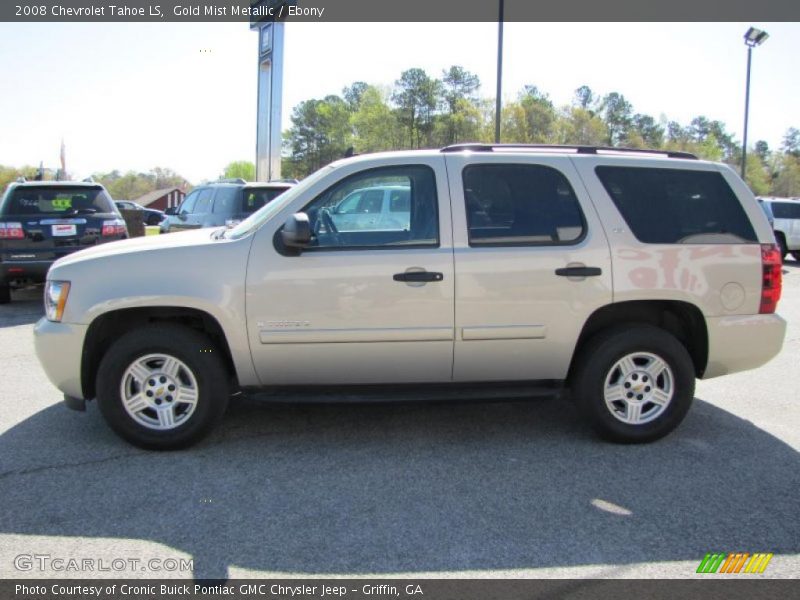 Gold Mist Metallic / Ebony 2008 Chevrolet Tahoe LS