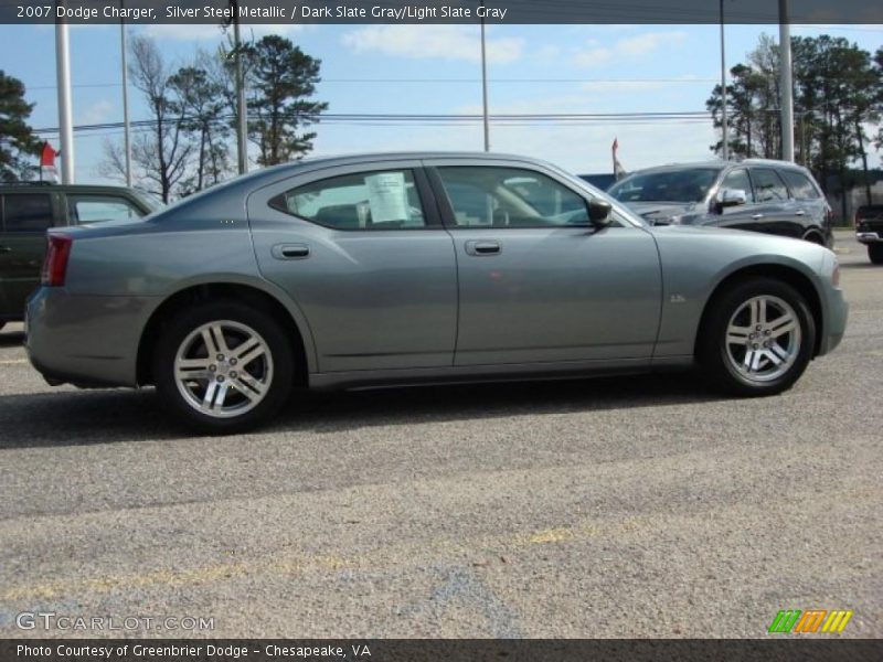 Silver Steel Metallic / Dark Slate Gray/Light Slate Gray 2007 Dodge Charger