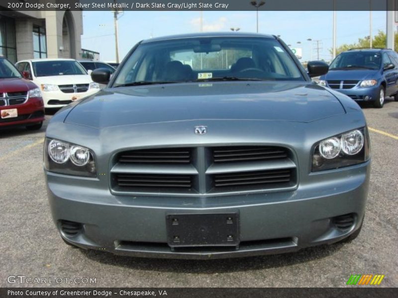 Silver Steel Metallic / Dark Slate Gray/Light Slate Gray 2007 Dodge Charger
