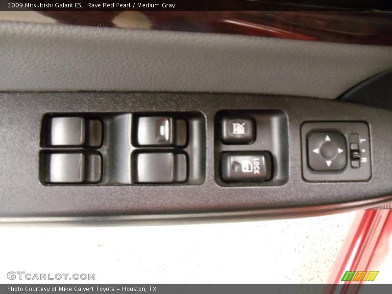 Rave Red Pearl / Medium Gray 2009 Mitsubishi Galant ES