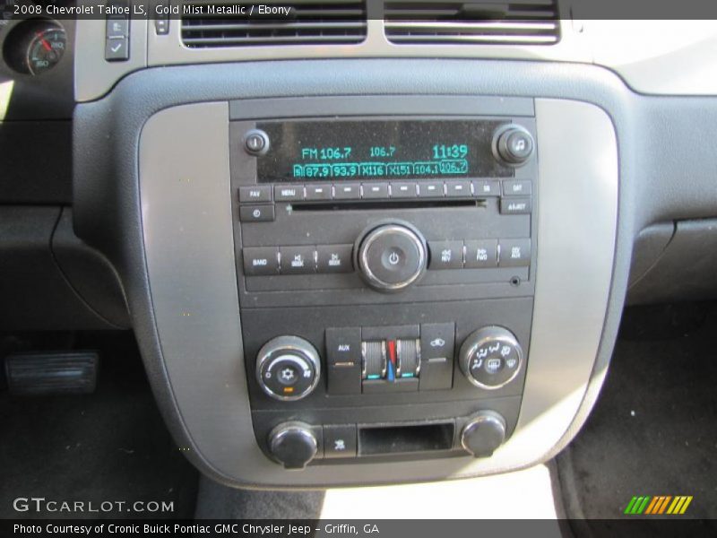 Gold Mist Metallic / Ebony 2008 Chevrolet Tahoe LS