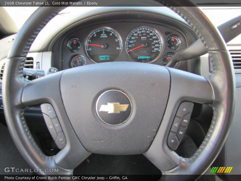 Gold Mist Metallic / Ebony 2008 Chevrolet Tahoe LS