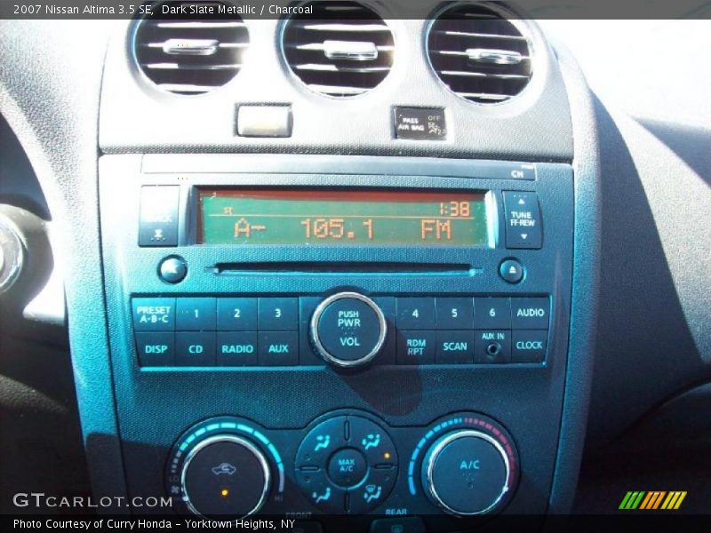 Dark Slate Metallic / Charcoal 2007 Nissan Altima 3.5 SE