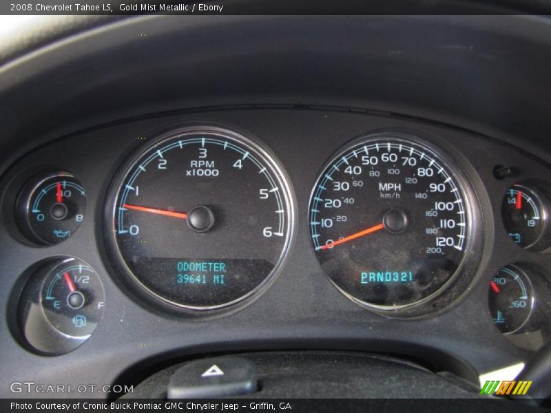 Gold Mist Metallic / Ebony 2008 Chevrolet Tahoe LS