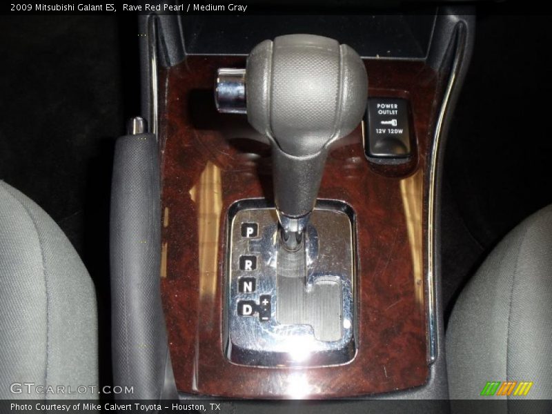 Rave Red Pearl / Medium Gray 2009 Mitsubishi Galant ES