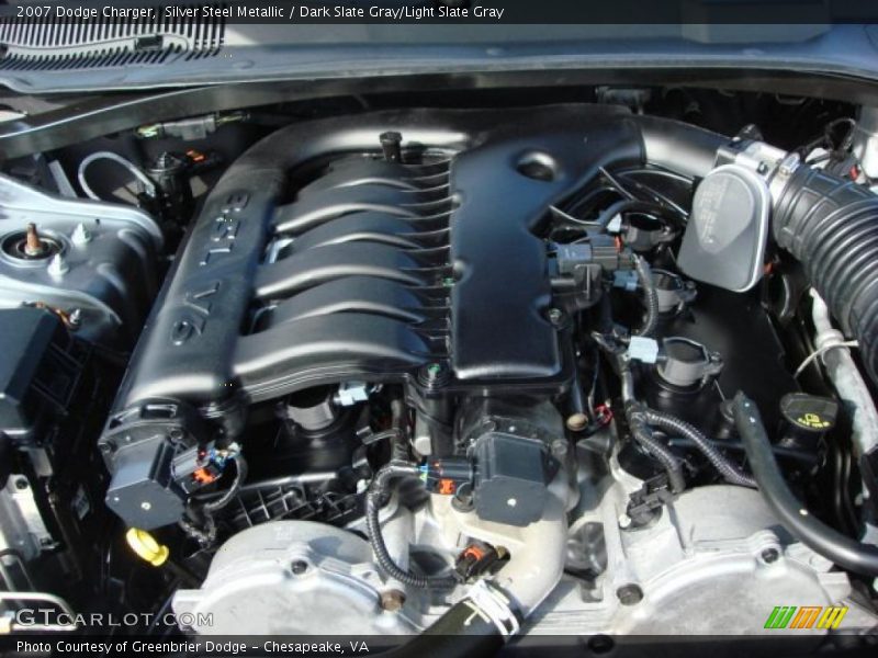 Silver Steel Metallic / Dark Slate Gray/Light Slate Gray 2007 Dodge Charger
