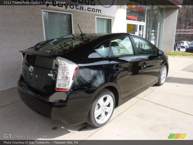 Black / Bisque 2011 Toyota Prius Hybrid V