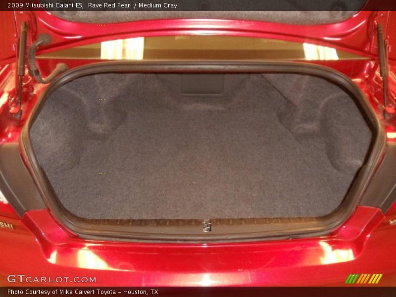 Rave Red Pearl / Medium Gray 2009 Mitsubishi Galant ES