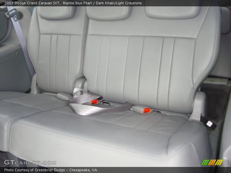 Marine Blue Pearl / Dark Khaki/Light Graystone 2007 Dodge Grand Caravan SXT
