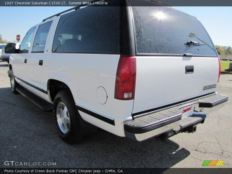 Summit White / Neutral 1997 Chevrolet Suburban C1500 LT