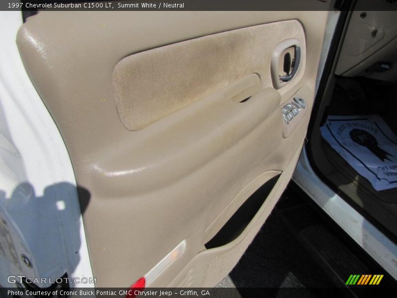 Summit White / Neutral 1997 Chevrolet Suburban C1500 LT