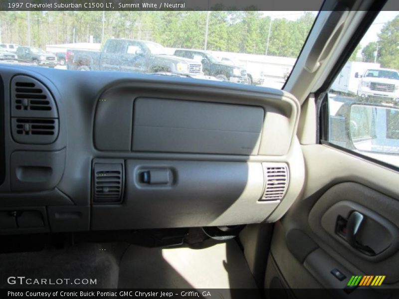Summit White / Neutral 1997 Chevrolet Suburban C1500 LT