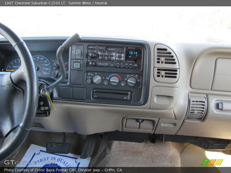 Dashboard of 1997 Suburban C1500 LT