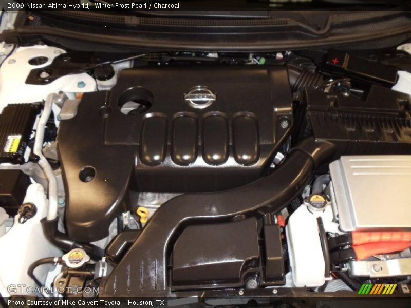  2009 Altima Hybrid Engine - 2.5 Liter GDI DOHC 16-Valve CVTCS 4 Cylinder Gasoline/Electric Hybrid