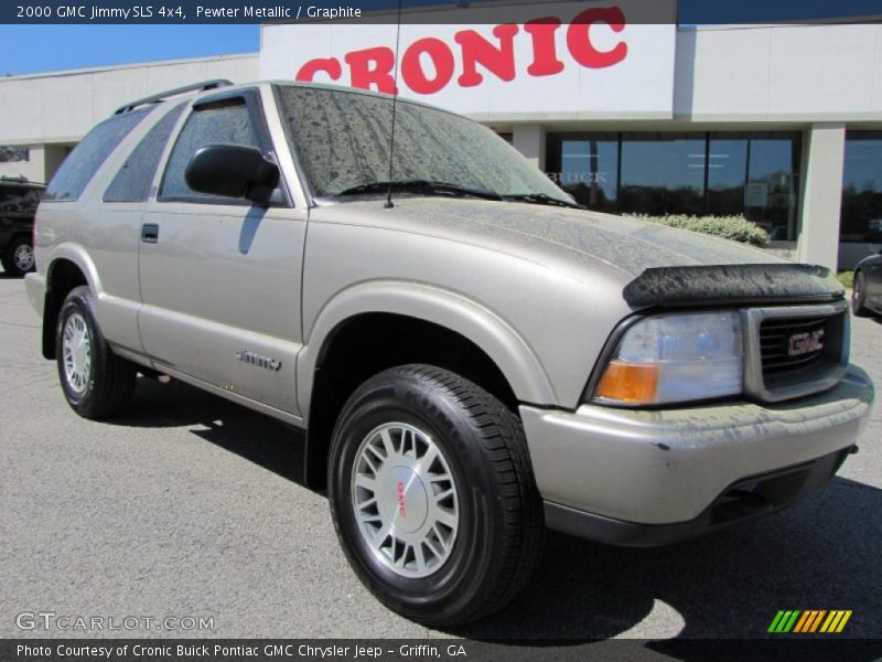 Pewter Metallic / Graphite 2000 GMC Jimmy SLS 4x4