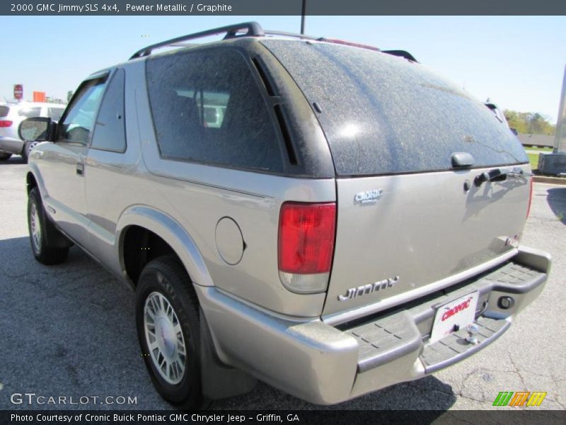 Pewter Metallic / Graphite 2000 GMC Jimmy SLS 4x4