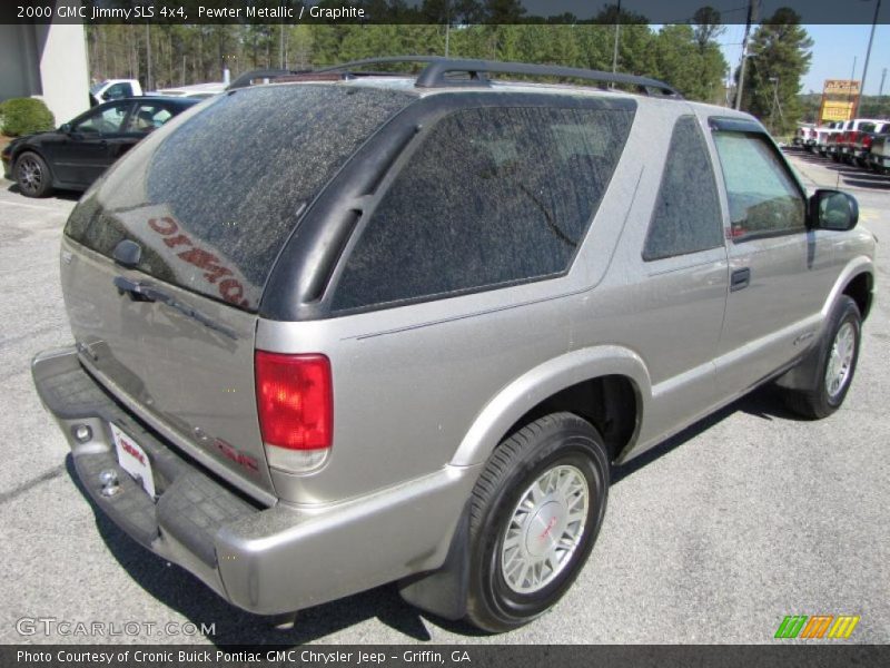 Pewter Metallic / Graphite 2000 GMC Jimmy SLS 4x4