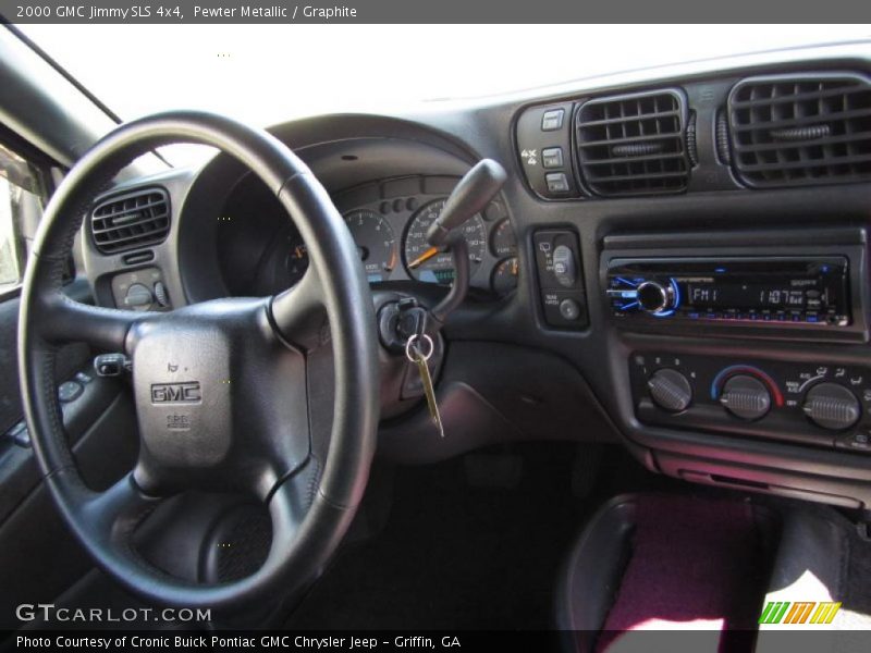Pewter Metallic / Graphite 2000 GMC Jimmy SLS 4x4