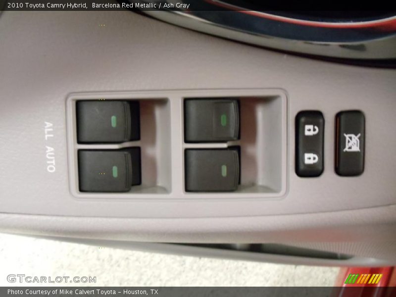 Barcelona Red Metallic / Ash Gray 2010 Toyota Camry Hybrid