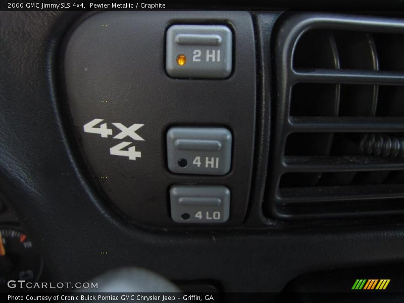 Pewter Metallic / Graphite 2000 GMC Jimmy SLS 4x4