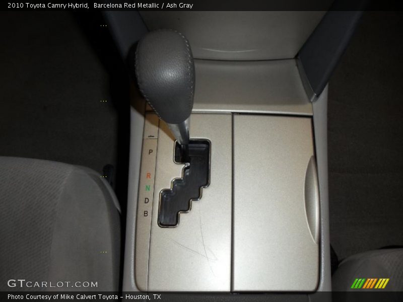 Barcelona Red Metallic / Ash Gray 2010 Toyota Camry Hybrid