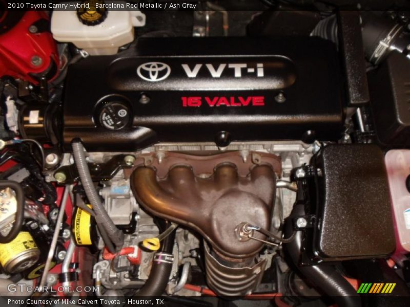 Barcelona Red Metallic / Ash Gray 2010 Toyota Camry Hybrid