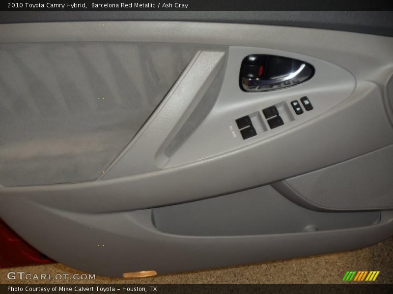 Barcelona Red Metallic / Ash Gray 2010 Toyota Camry Hybrid