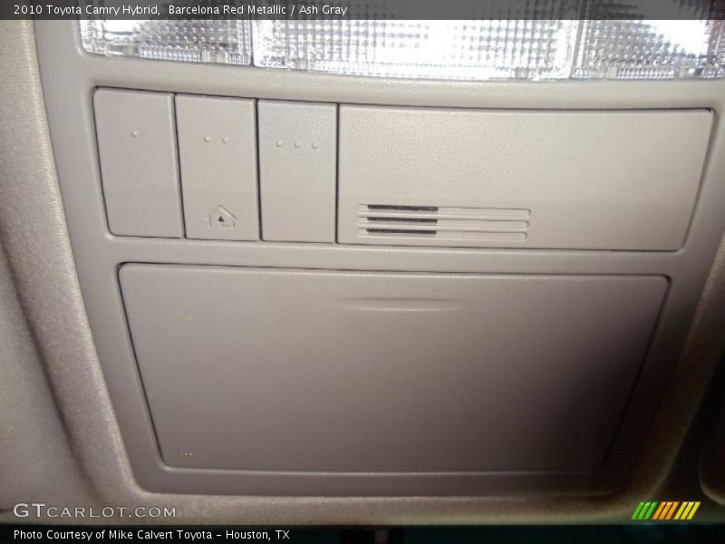 Barcelona Red Metallic / Ash Gray 2010 Toyota Camry Hybrid