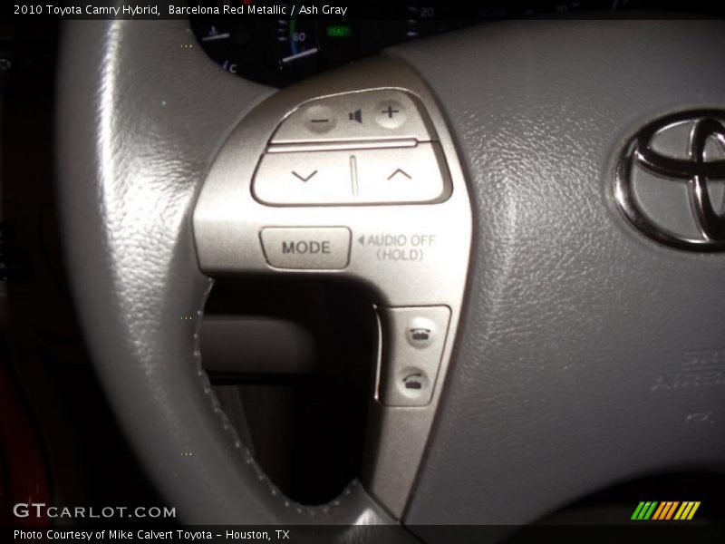 Barcelona Red Metallic / Ash Gray 2010 Toyota Camry Hybrid