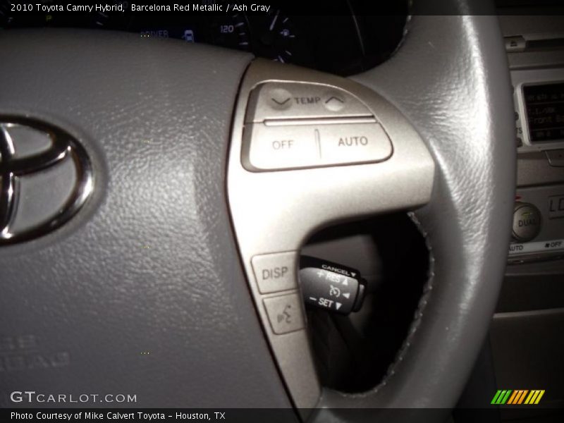 Barcelona Red Metallic / Ash Gray 2010 Toyota Camry Hybrid