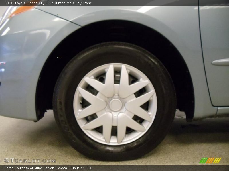 Blue Mirage Metallic / Stone 2010 Toyota Sienna CE