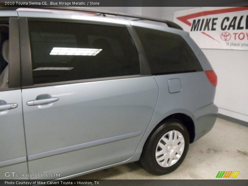 Blue Mirage Metallic / Stone 2010 Toyota Sienna CE