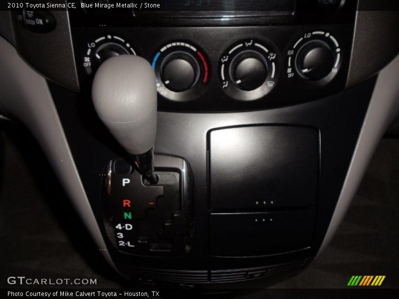 Blue Mirage Metallic / Stone 2010 Toyota Sienna CE