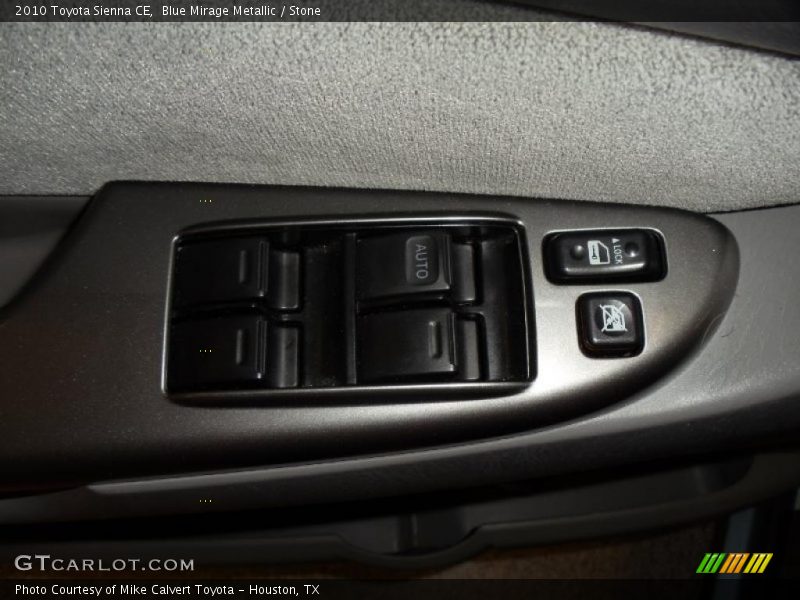 Blue Mirage Metallic / Stone 2010 Toyota Sienna CE