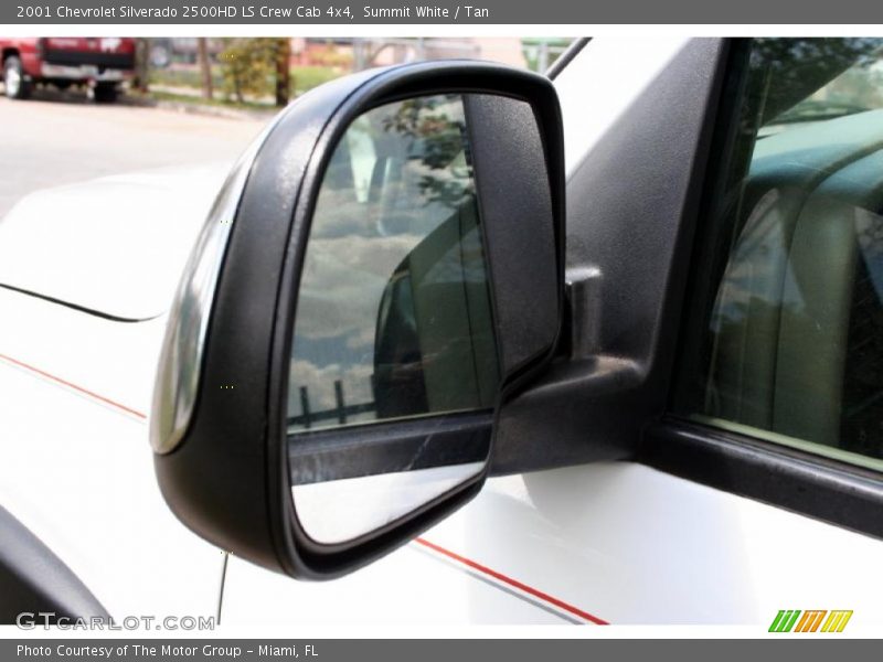 Summit White / Tan 2001 Chevrolet Silverado 2500HD LS Crew Cab 4x4