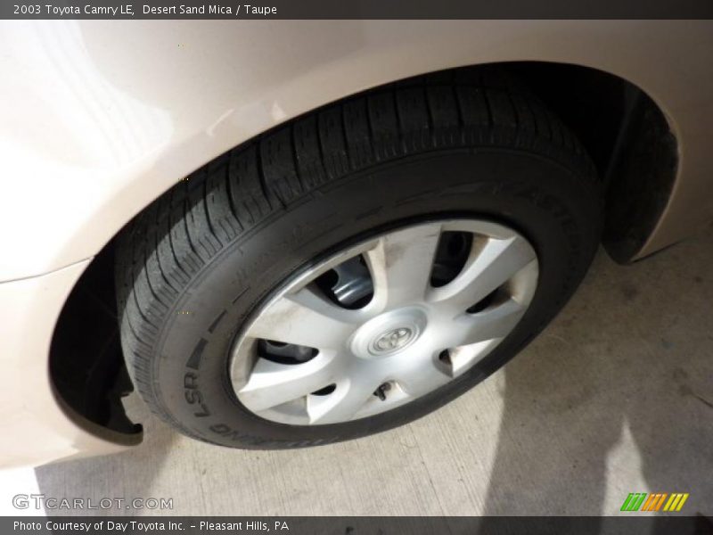 Desert Sand Mica / Taupe 2003 Toyota Camry LE