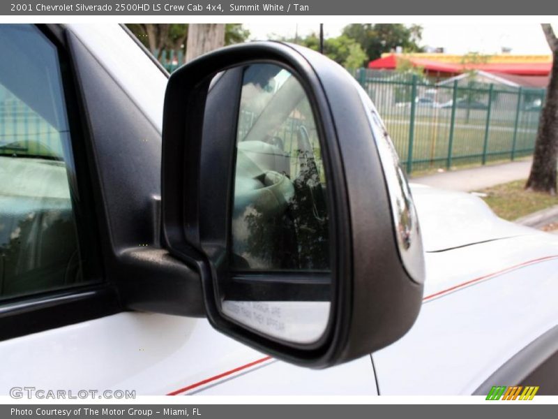 Summit White / Tan 2001 Chevrolet Silverado 2500HD LS Crew Cab 4x4