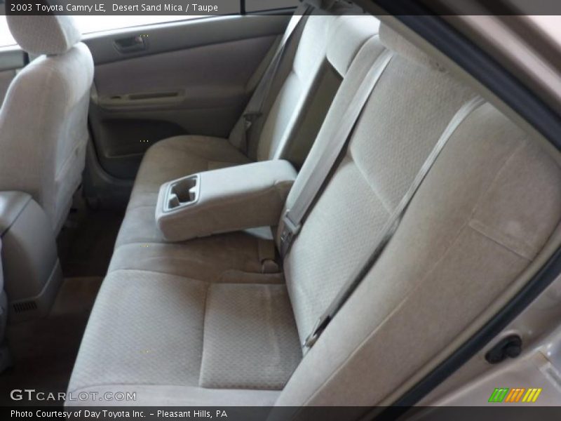 Desert Sand Mica / Taupe 2003 Toyota Camry LE