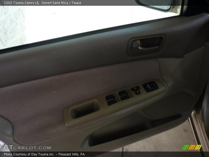 Desert Sand Mica / Taupe 2003 Toyota Camry LE