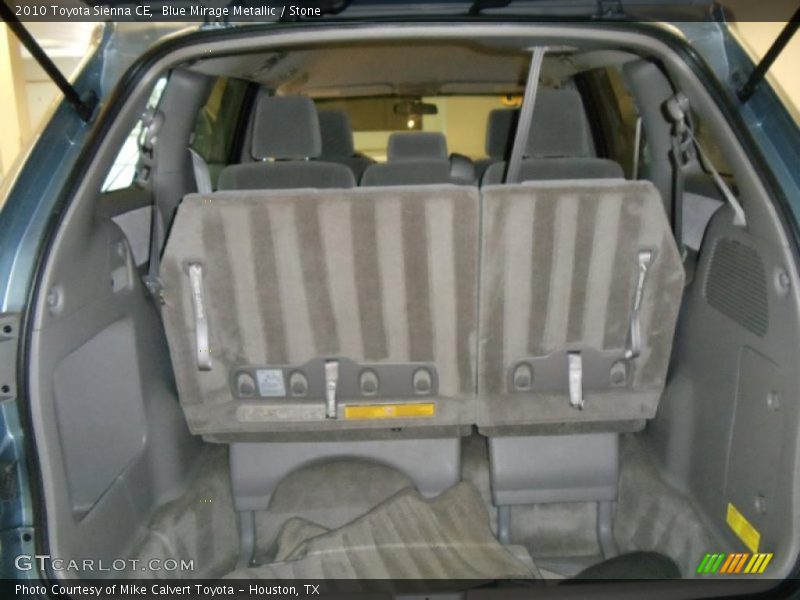 Blue Mirage Metallic / Stone 2010 Toyota Sienna CE