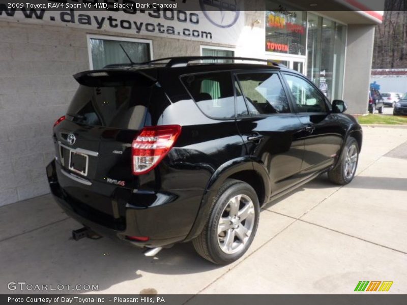 Black / Dark Charcoal 2009 Toyota RAV4 Sport V6 4WD