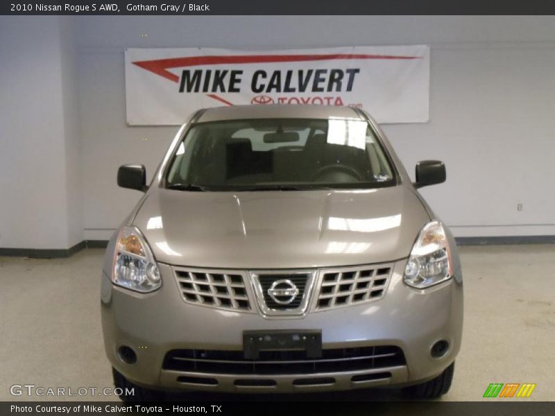 Gotham Gray / Black 2010 Nissan Rogue S AWD