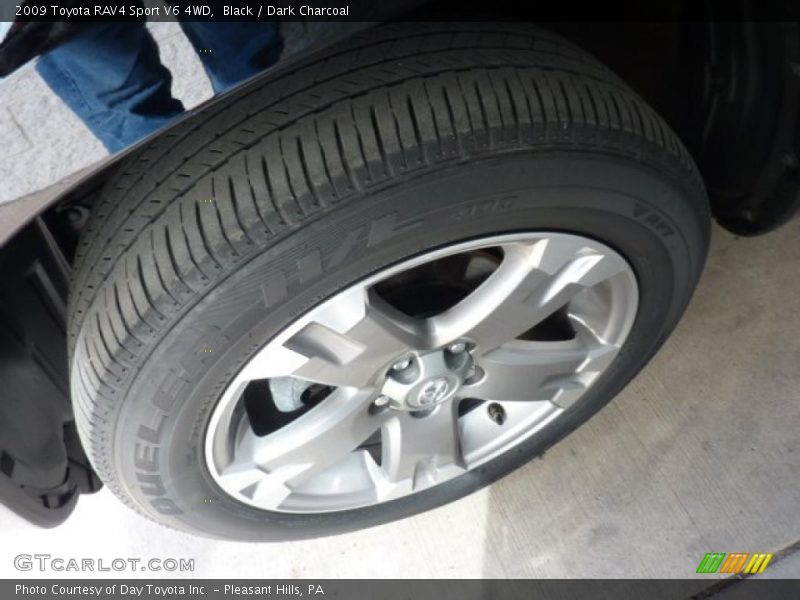 Black / Dark Charcoal 2009 Toyota RAV4 Sport V6 4WD