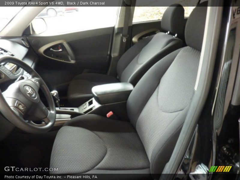Black / Dark Charcoal 2009 Toyota RAV4 Sport V6 4WD