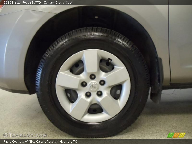 Gotham Gray / Black 2010 Nissan Rogue S AWD
